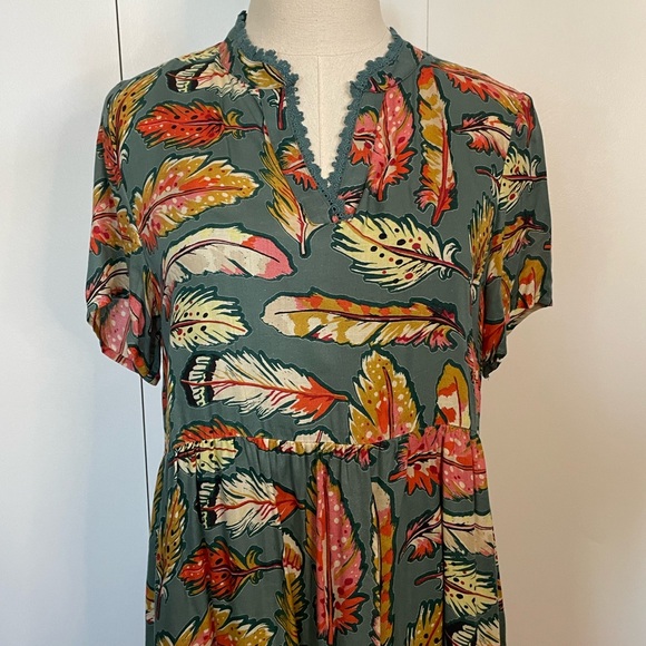 Double D Ranch Colorful Feather Dress - Picture 2 of 8